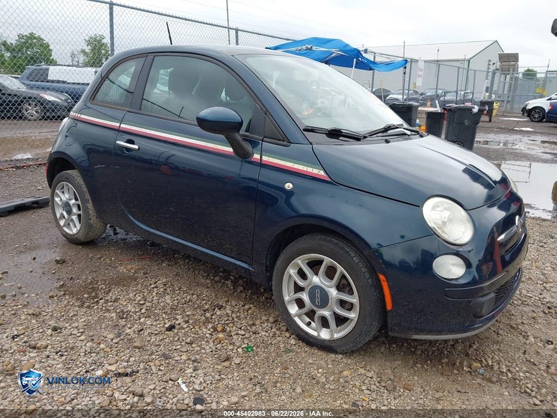 2013 FIAT 500 POP – Lot 45402983 auction photo