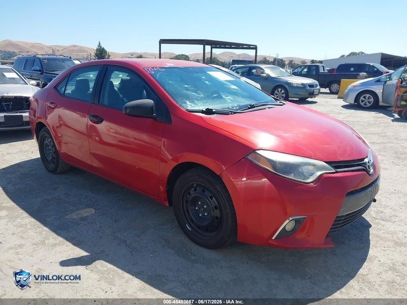 2016 TOYOTA COROLLA LE – Lot 45403667 auction photo