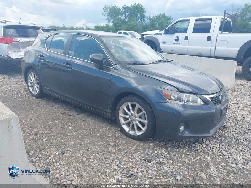 2011 LEXUS CT 200H   – Lot 45403725 auction photo