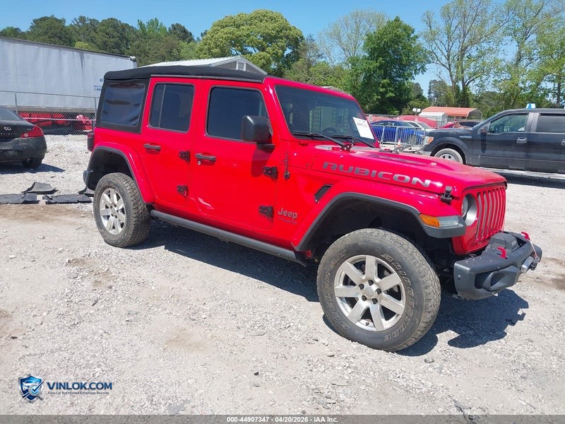 2018 JEEP WRANGLER UNLIMITED – Lot 44907347 auction photo