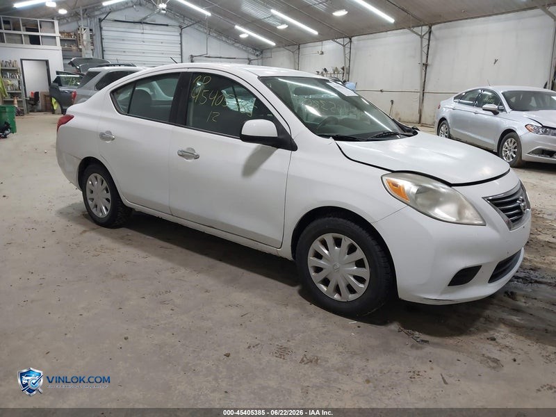 2012 NISSAN VERSA 1.6 SV – Lot 45405385 auction photo