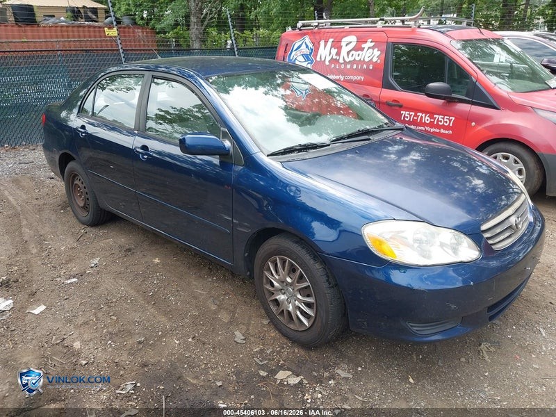 2004 TOYOTA COROLLA LE – Lot 45406103 auction photo