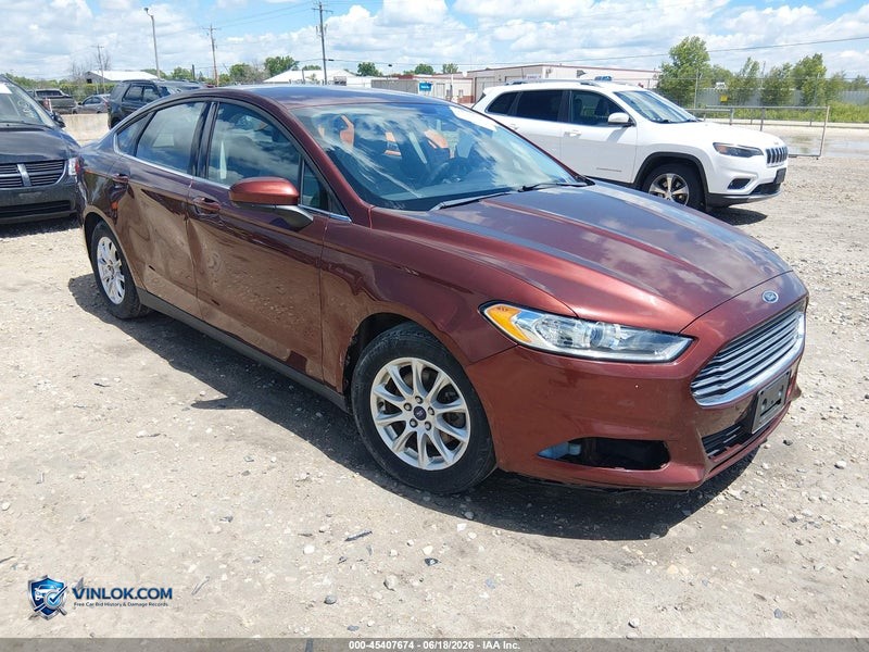 2016 FORD FUSION S – Lot 45407674 auction photo
