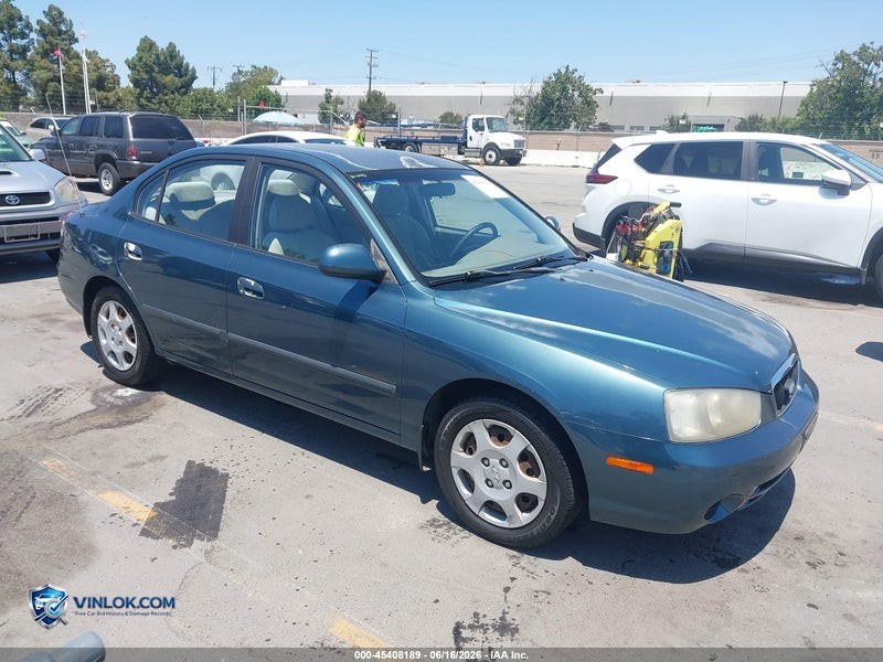 2002 HYUNDAI ELANTRA GLS – Lot 45408189 auction photo