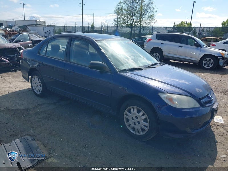 2005 HONDA CIVIC – Lot 44913541 auction photo