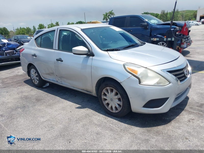 2016 NISSAN VERSA 1.6 S+ – Lot 45416163 auction photo