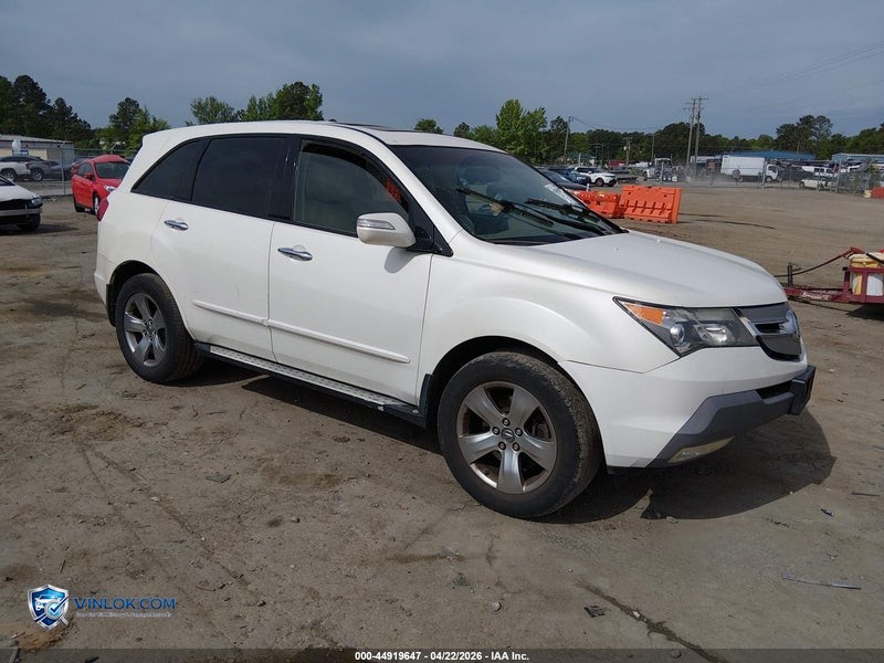 2009 ACURA MDX – Lot 44919647 auction photo