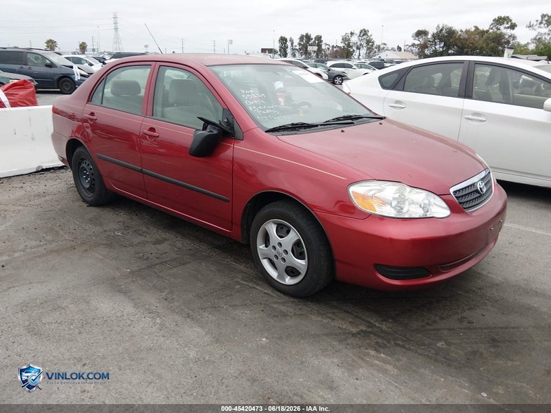 2006 TOYOTA COROLLA CE – Lot 45420473 auction photo