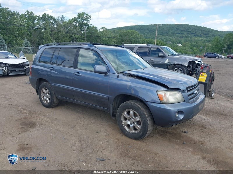 2007 TOYOTA HIGHLANDER V6 (2 ROWS) (A5) – Lot 45421540 auction photo