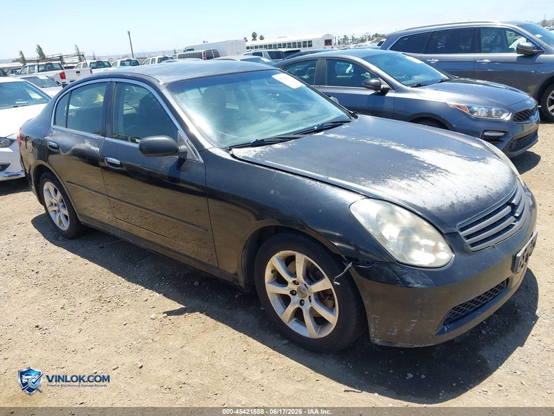 2006 INFINITI G35   – Lot 45421588 auction photo