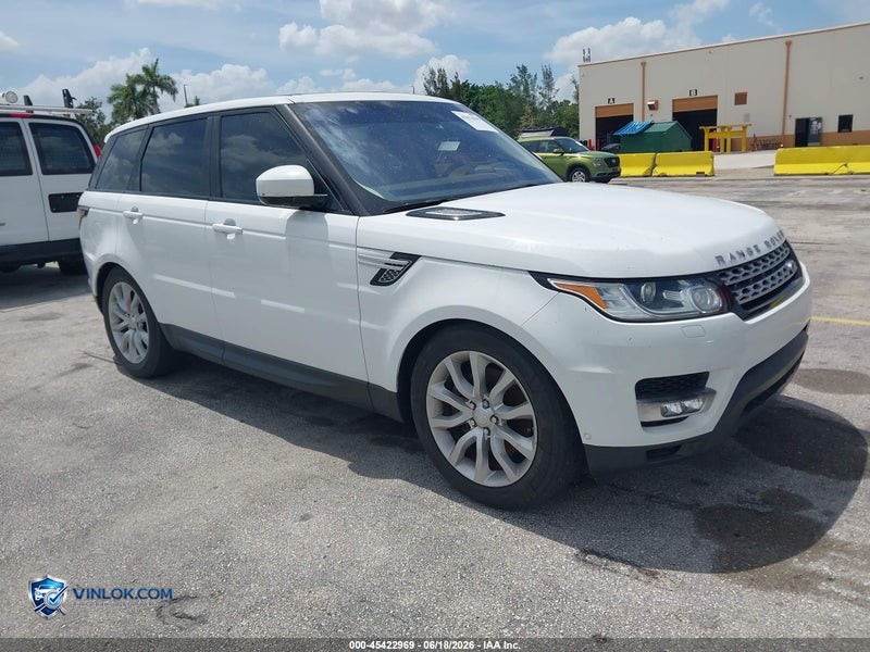 2016 LAND ROVER RANGE ROVER SPORT 3.0L V6 SUPERCHARGED HSE – Lot 45422969 auction photo