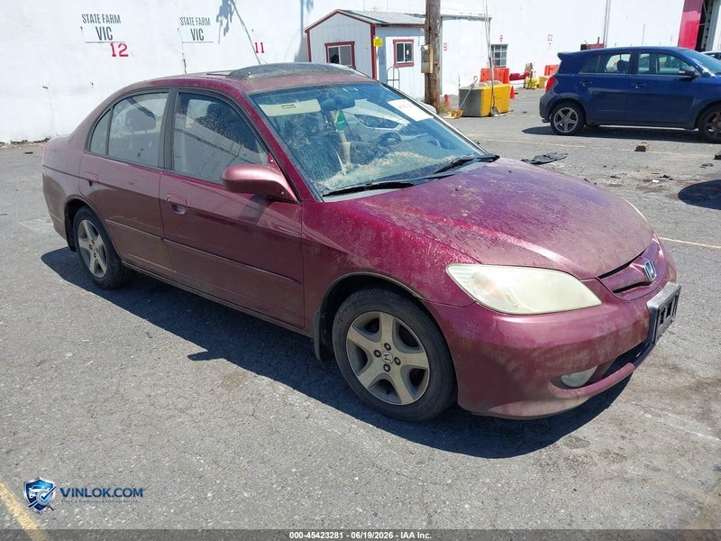 2004 HONDA CIVIC EX – Lot 45423281 auction photo