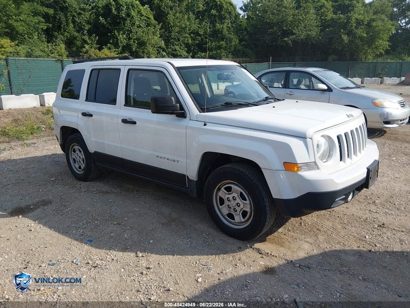 2017 JEEP PATRIOT SPORT FWD – Lot 45424949 auction photo