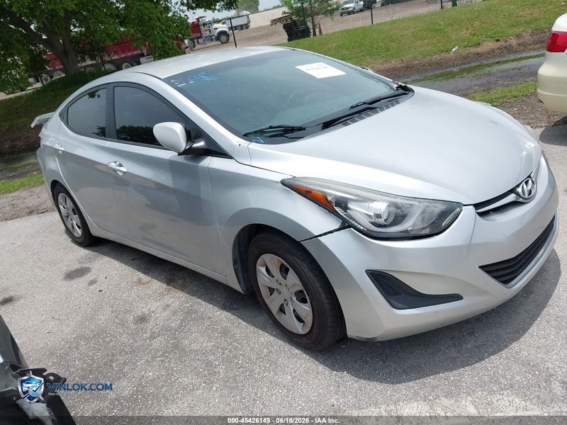 2016 HYUNDAI ELANTRA SE – Lot 45426149 auction photo