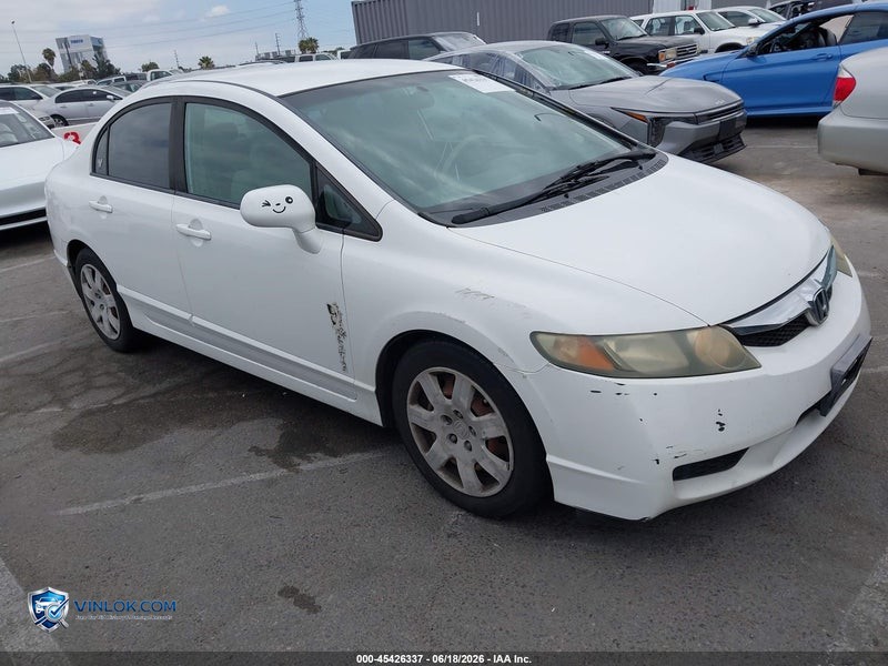 2009 HONDA CIVIC LX – Lot 45426337 auction photo