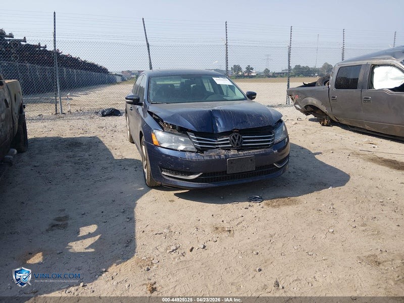 2013 VOLKSWAGEN PASSAT – Lot 44929325 auction photo