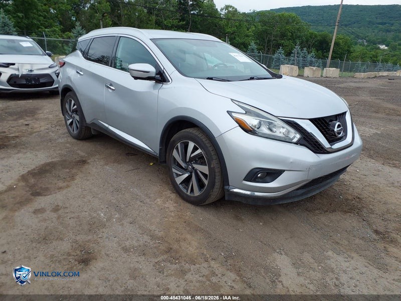 2017 NISSAN MURANO PLATINUM – Lot 45431046 auction photo