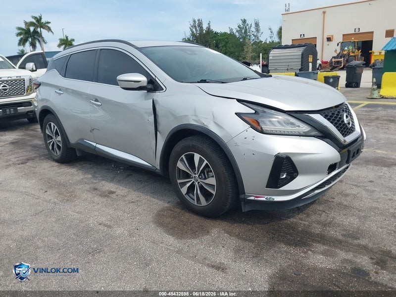 2021 NISSAN MURANO SV FWD – Lot 45432598 auction photo