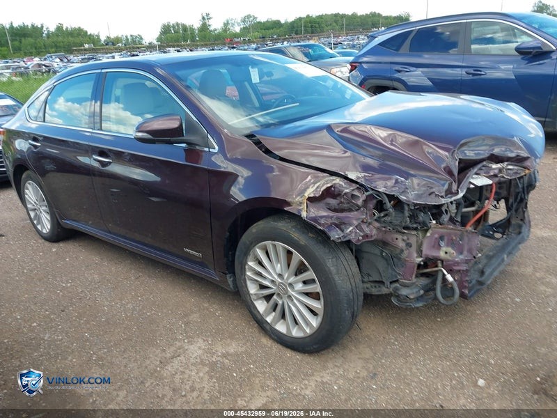 2013 TOYOTA AVALON HYBRID LIMITED – Lot 45432959 auction photo