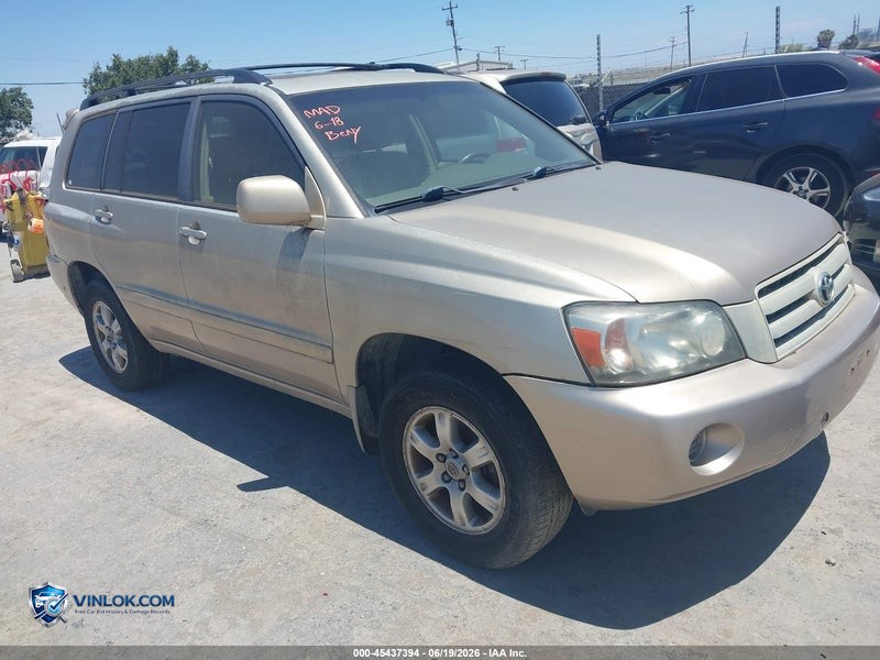 2007 TOYOTA HIGHLANDER 3RD ROW – Lot 45437394 auction photo
