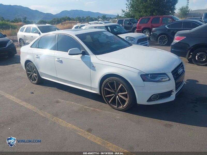 2012 AUDI A4 2.0T PREMIUM PLUS – Lot 45437714 auction photo