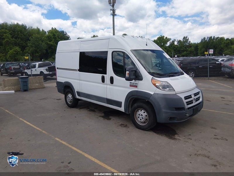 2015 RAM PROMASTER 2500 HIGH ROOF – Lot 45439662 auction photo