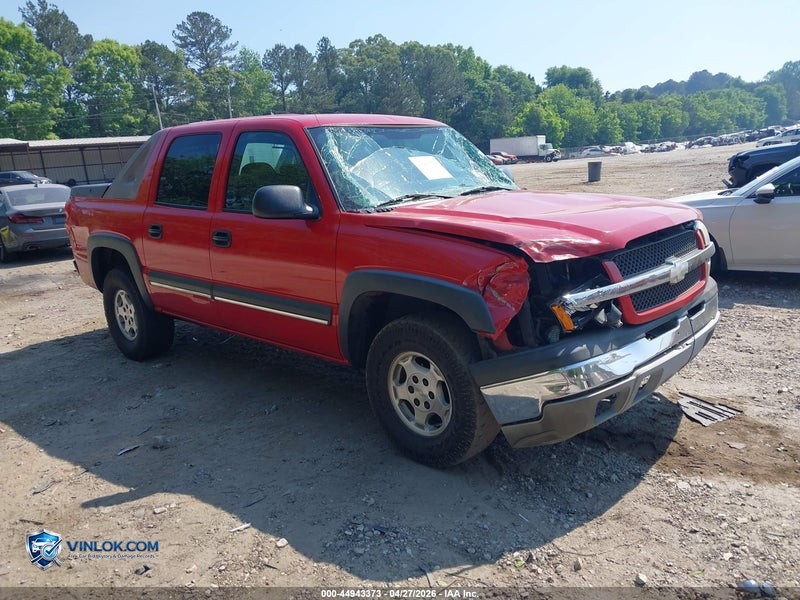 2004 CHEVROLET AVALANCHE 1500 – Lot 44943373 auction photo