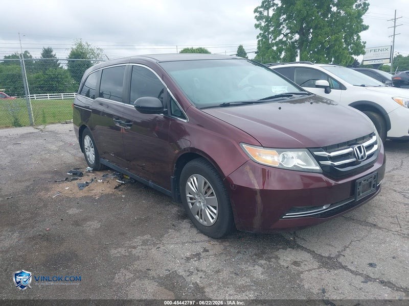 2014 HONDA ODYSSEY LX – Lot 45442797 auction photo