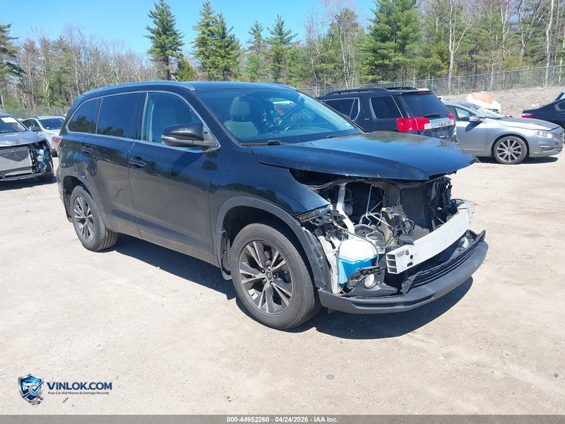 2016 TOYOTA HIGHLANDER – Lot 44952260 auction photo