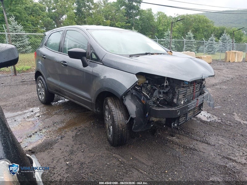 2020 FORD ECOSPORT S – Lot 45451368 auction photo
