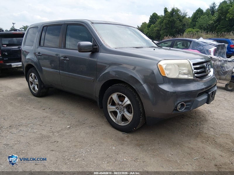2013 HONDA PILOT EX-L – Lot 45455610 auction photo