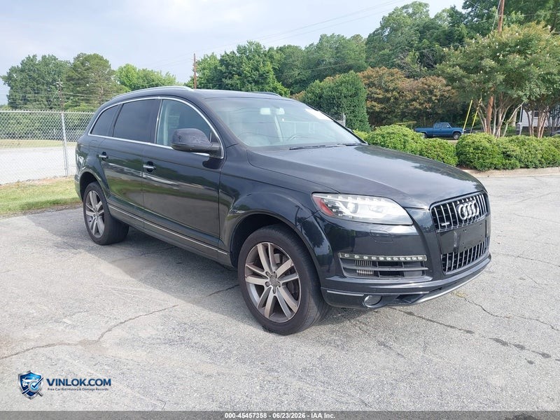 2012 AUDI Q7 3.0 TDI PREMIUM – Lot 45457358 auction photo