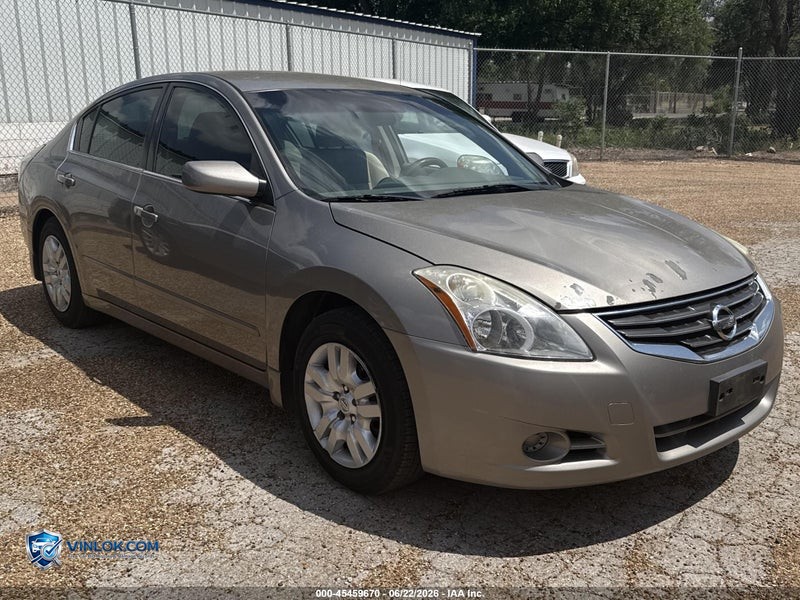 2012 NISSAN ALTIMA 2.5 S – Lot 45459670 auction photo