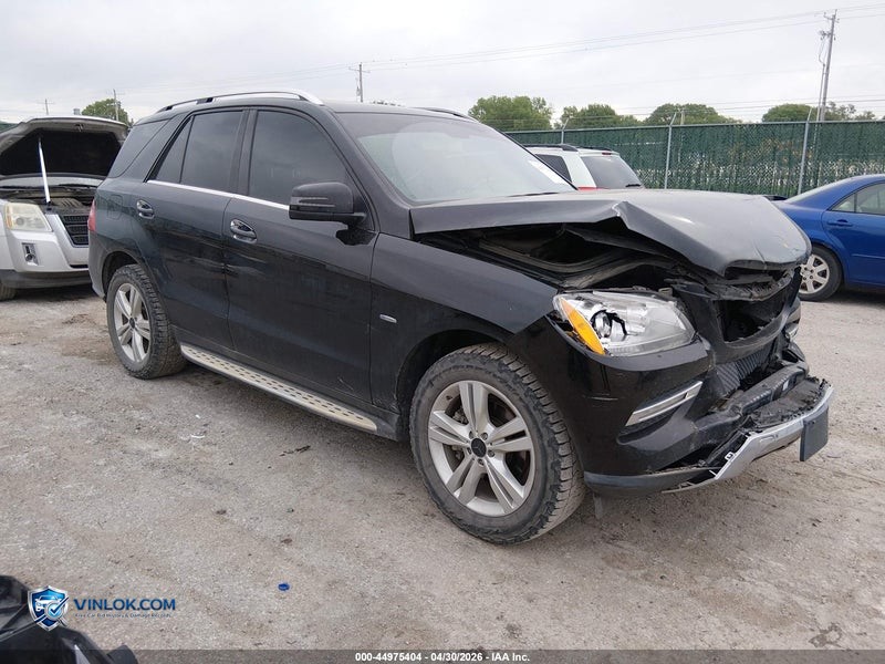 2012 MERCEDES-BENZ ML 350 – Lot 44975404 auction photo