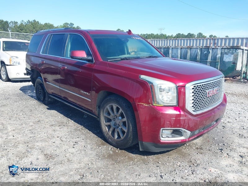 2016 GMC YUKON – Lot 45514466 auction photo