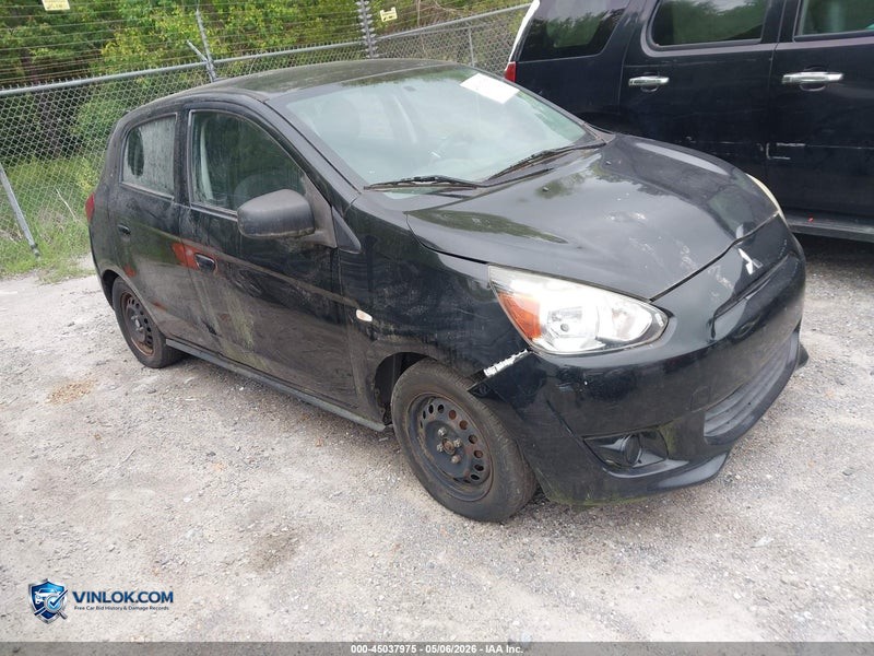 2015 MITSUBISHI MIRAGE – Lot 45037975 auction photo