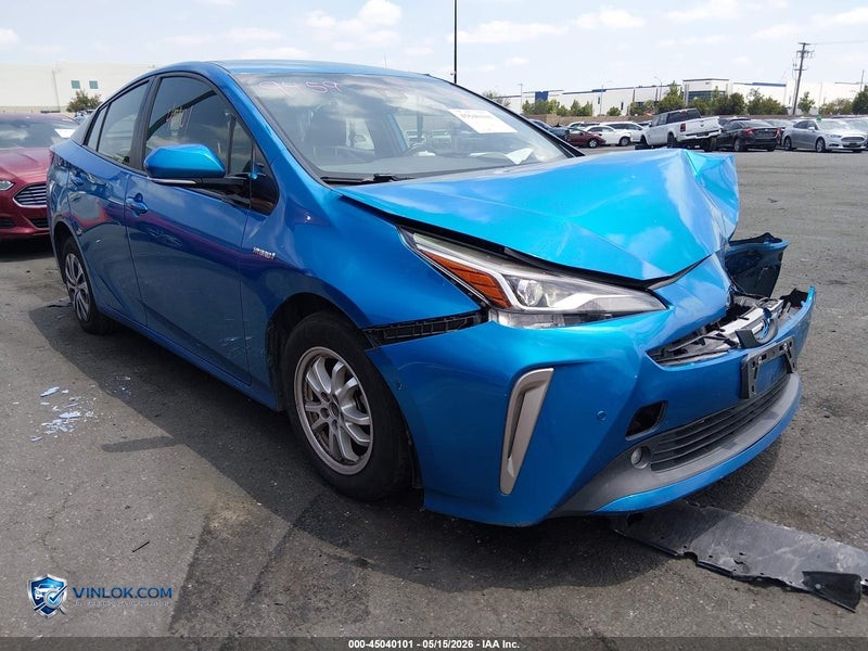 2020 TOYOTA PRIUS – Lot 45040101 auction photo