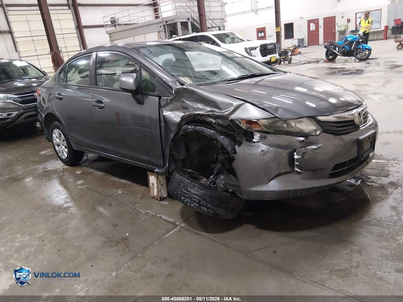 2012 HONDA CIVIC – Lot 45068201 auction photo