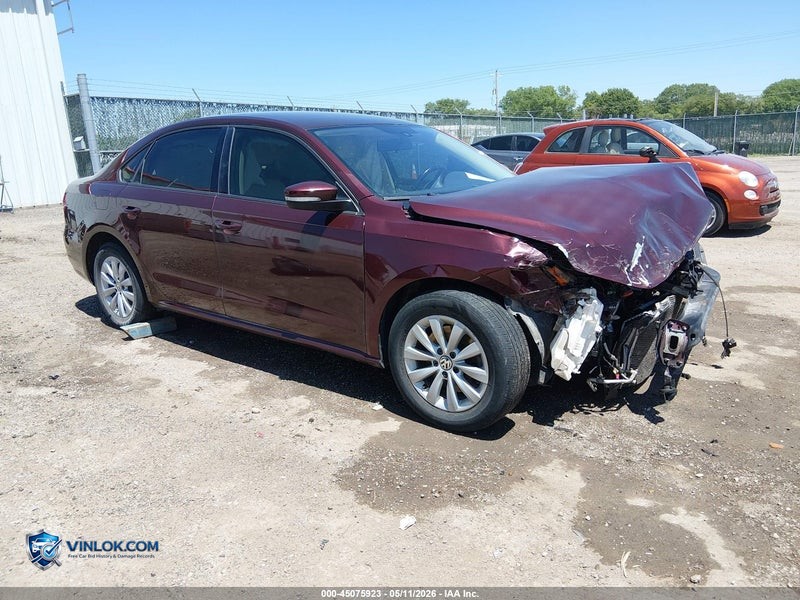 2014 VOLKSWAGEN PASSAT – Lot 45075923 auction photo
