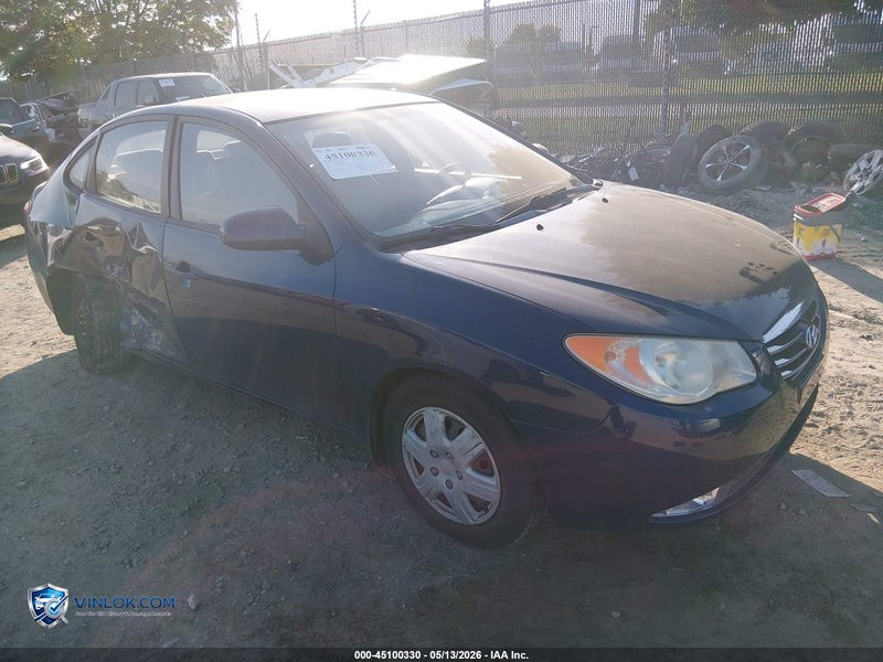 2010 HYUNDAI ELANTRA – Lot 45100330 auction photo