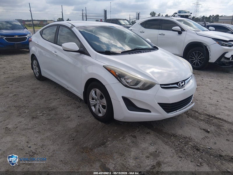 2016 HYUNDAI ELANTRA – Lot 45105613 auction photo