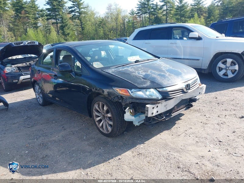 2012 HONDA CIVIC – Lot 45107666 auction photo