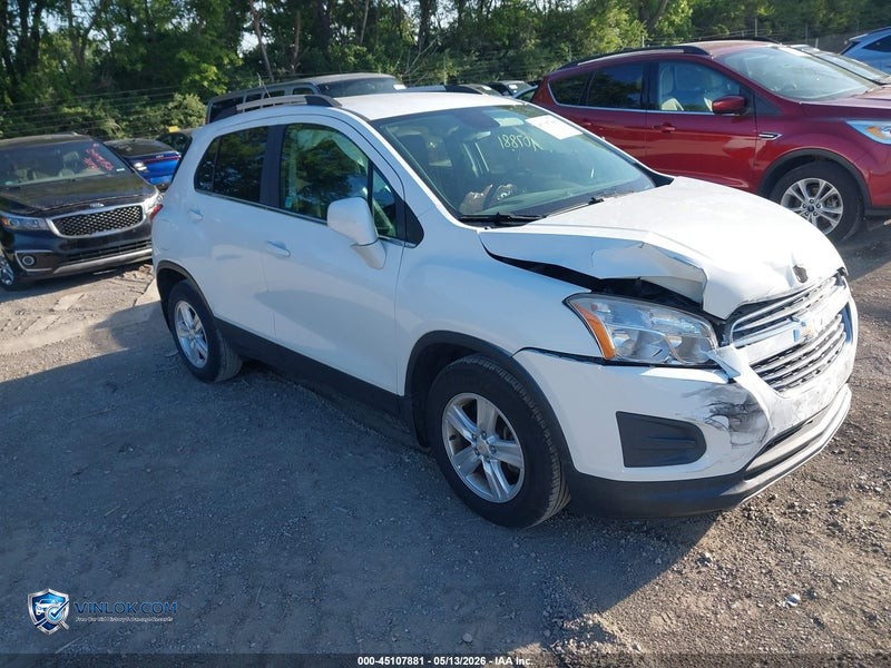 2016 CHEVROLET TRAX – Lot 45107881 auction photo