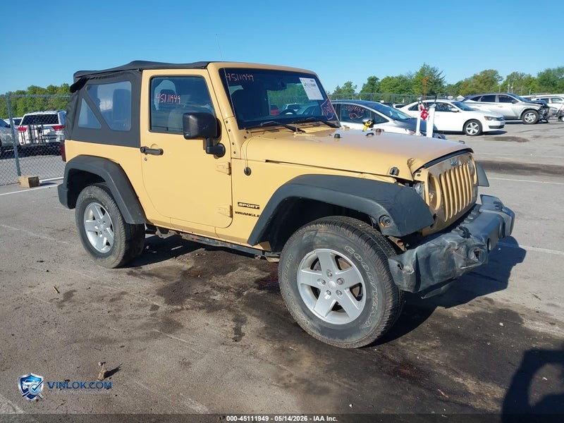 2014 JEEP WRANGLER – Lot 45609533 auction photo