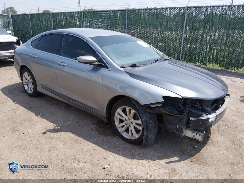 2016 CHRYSLER 200 – Lot 45119850 auction photo