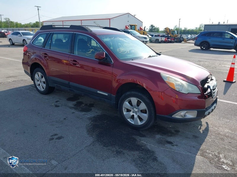 2012 SUBARU OUTBACK – Lot 45617636 auction photo