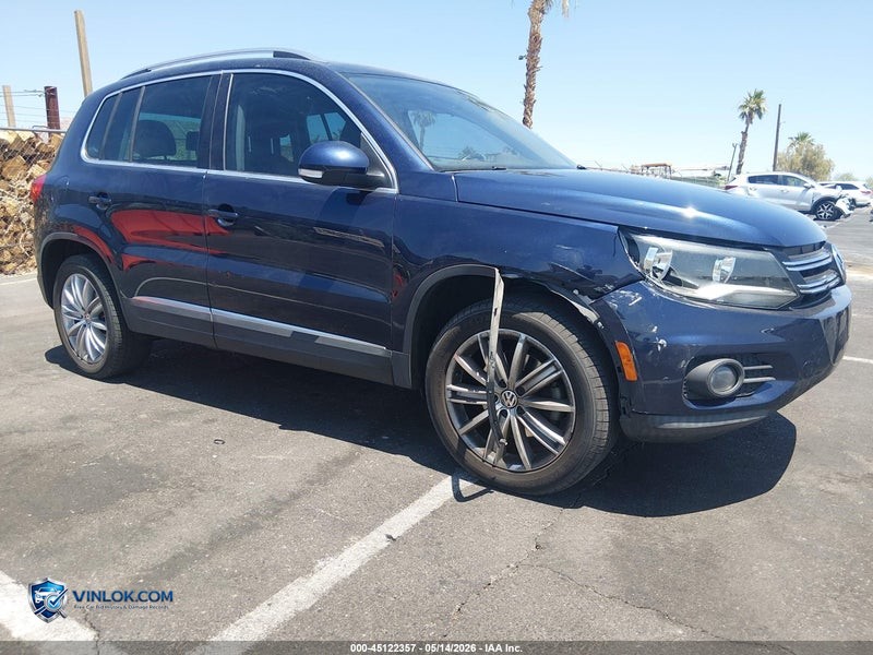 2014 VOLKSWAGEN TIGUAN – Lot 45122357 auction photo