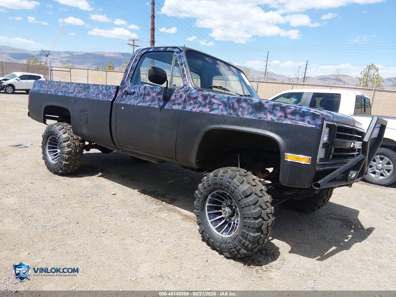 1987 CHEVROLET V20 – Lot 45140369 auction photo
