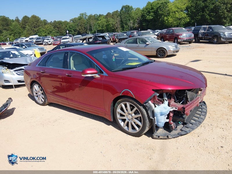 2015 LINCOLN MKZ – Lot 45149579 auction photo