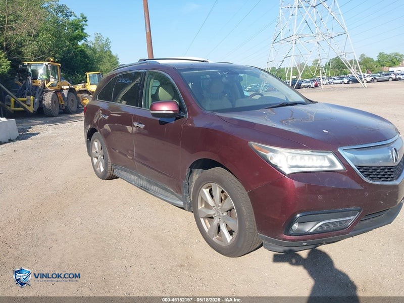 2014 ACURA MDX – Lot 45152197 auction photo